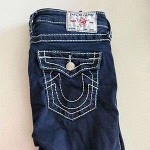 True religion Women's Dark Blue Jeans